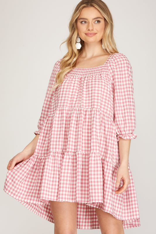 Babydoll Tiered Dress