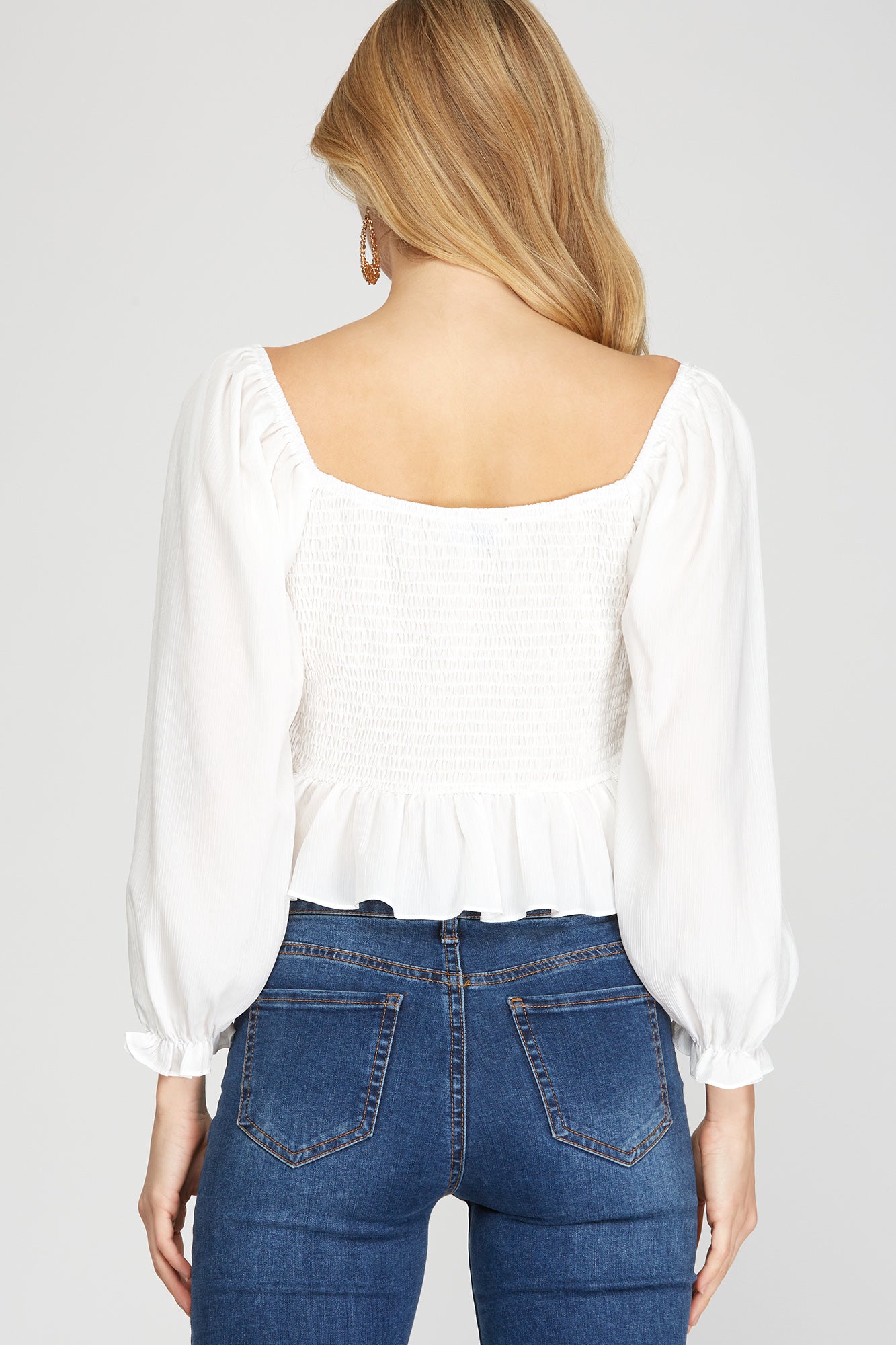 Everything Counts Ruffle Top