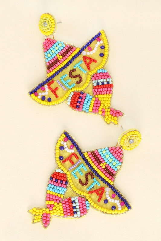 Fiesta Sombrero Earrings